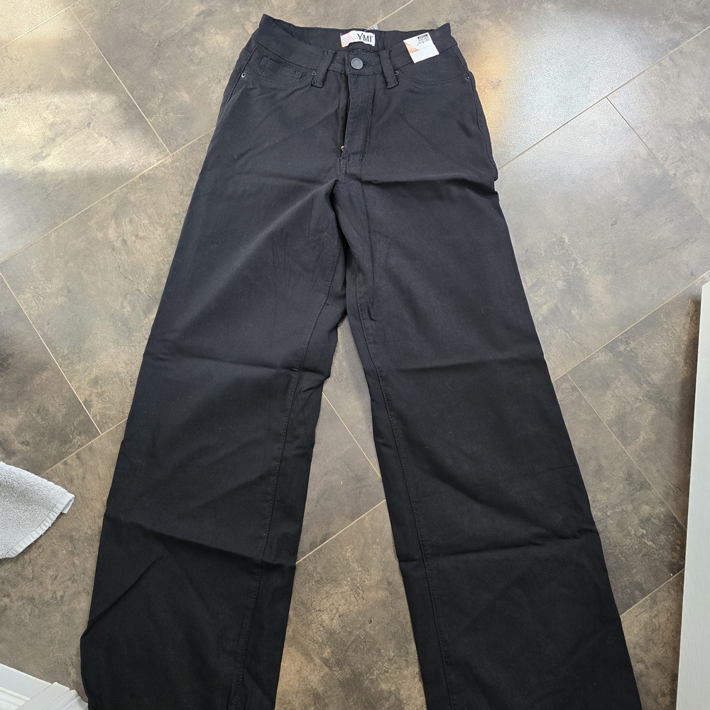 YMI Black Wide Leg Pants